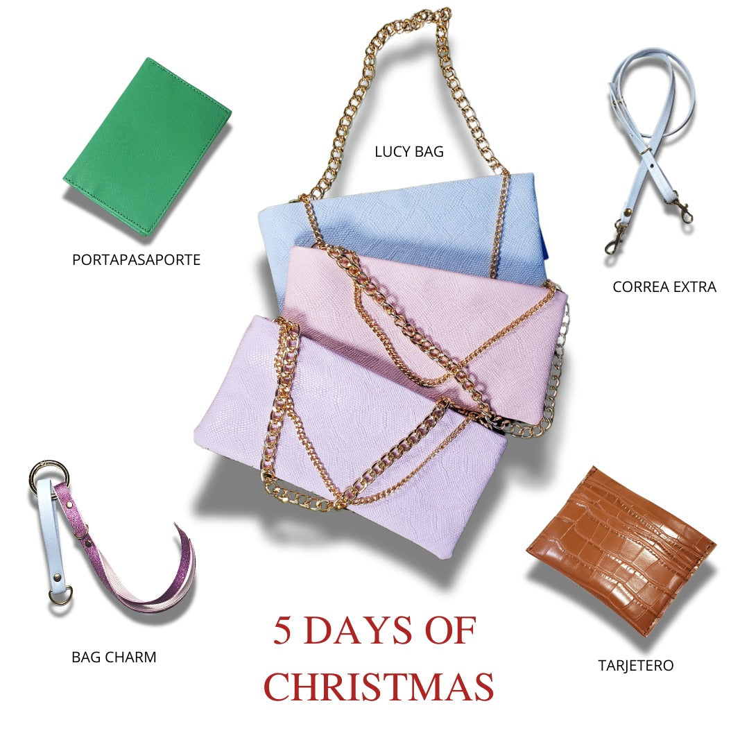 KIT 5 DAYS OF CHRISTMAS-LUCY BAG