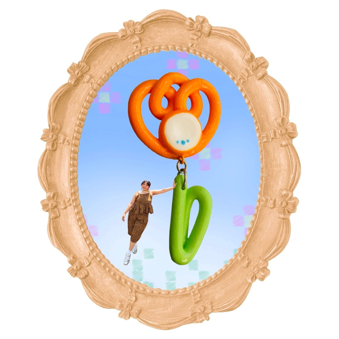 ARETES TULIA NARANJA