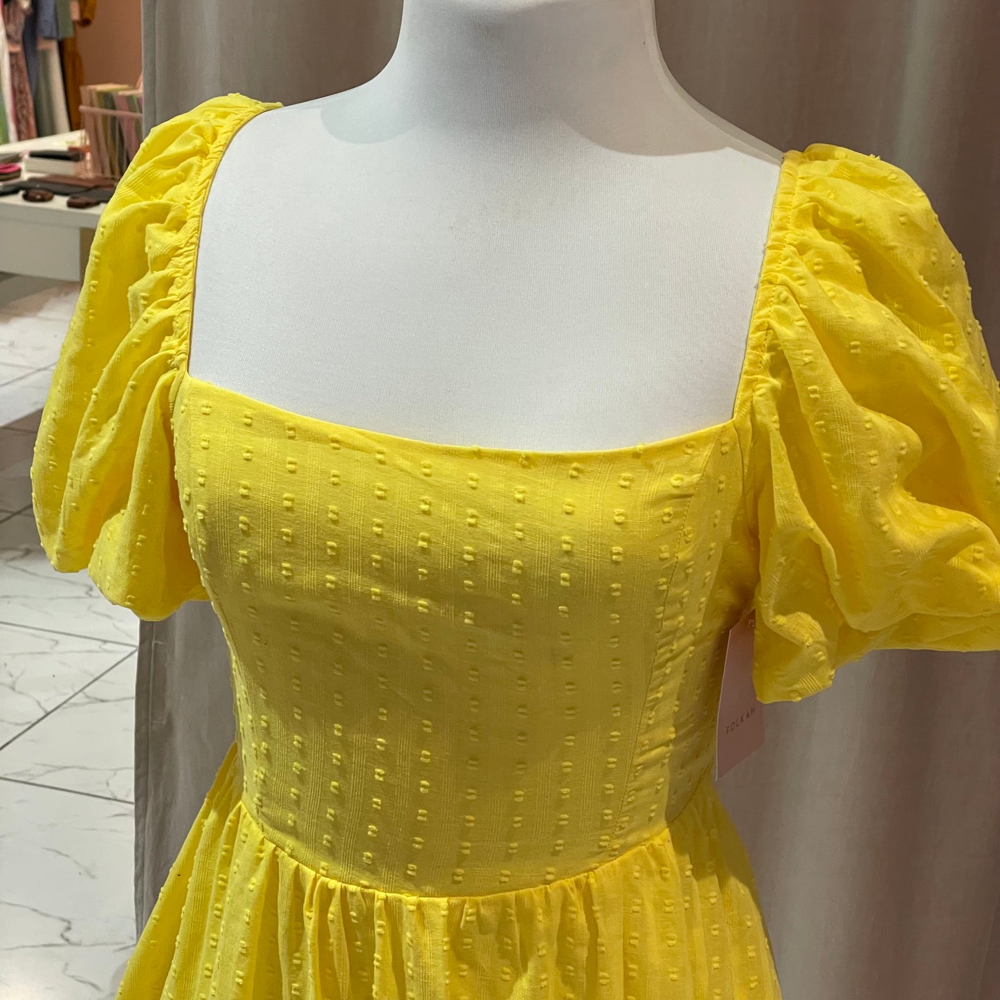 VESTIDO CAPRI AMARILLO