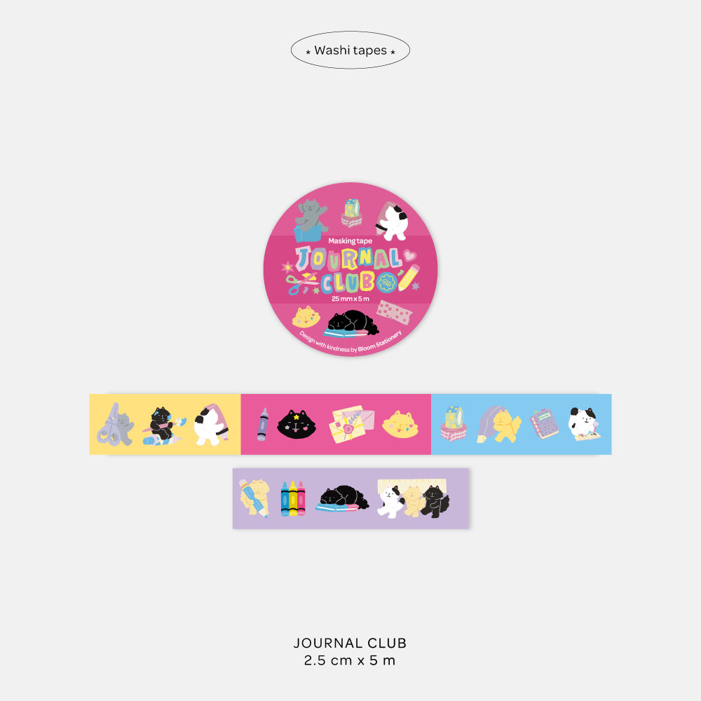 WASHI TAPE JOURNAL CLUB