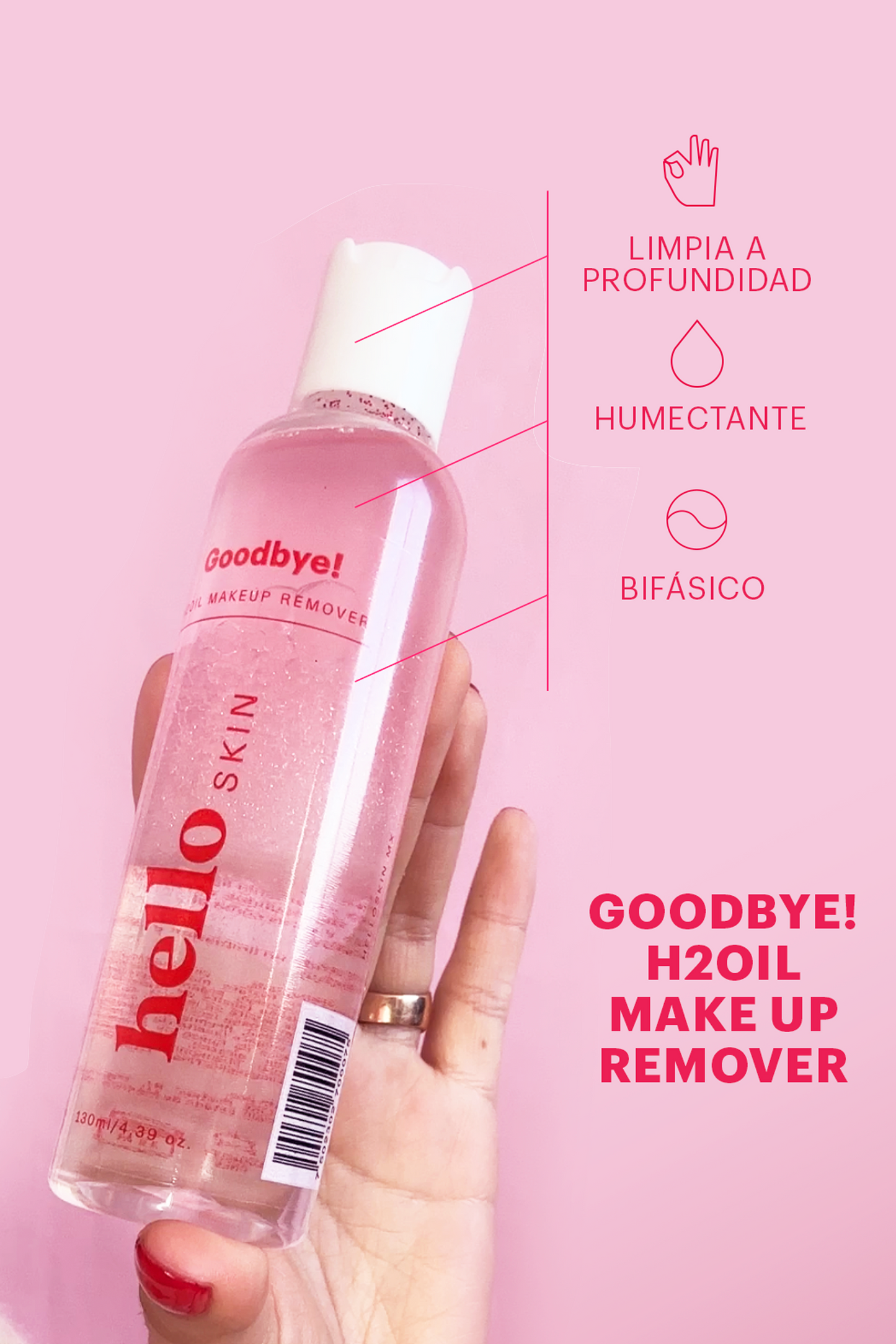 GOODBYE! H2OIL MAKEUP REMOVER