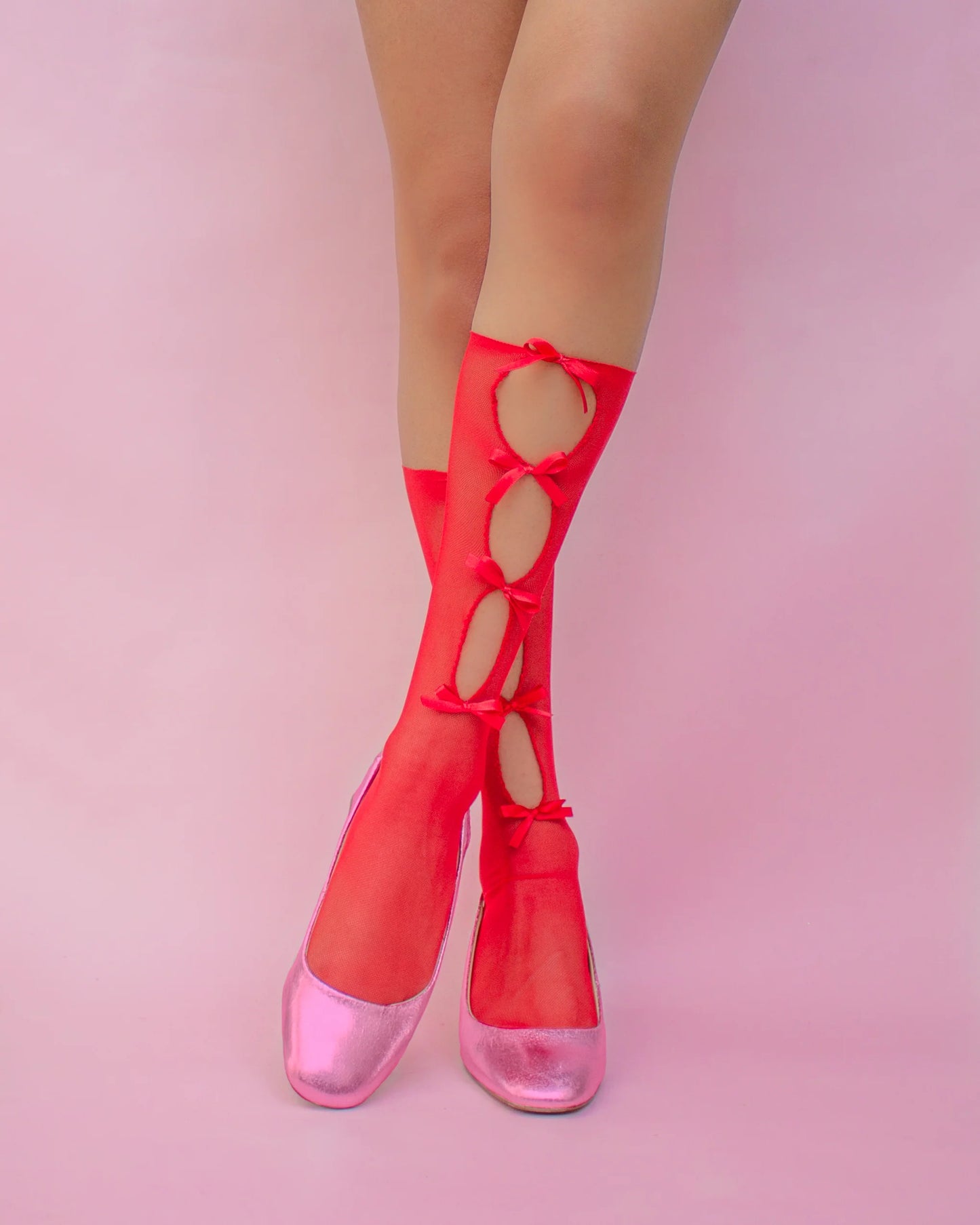 CALCETINES CUPIDO ROJO