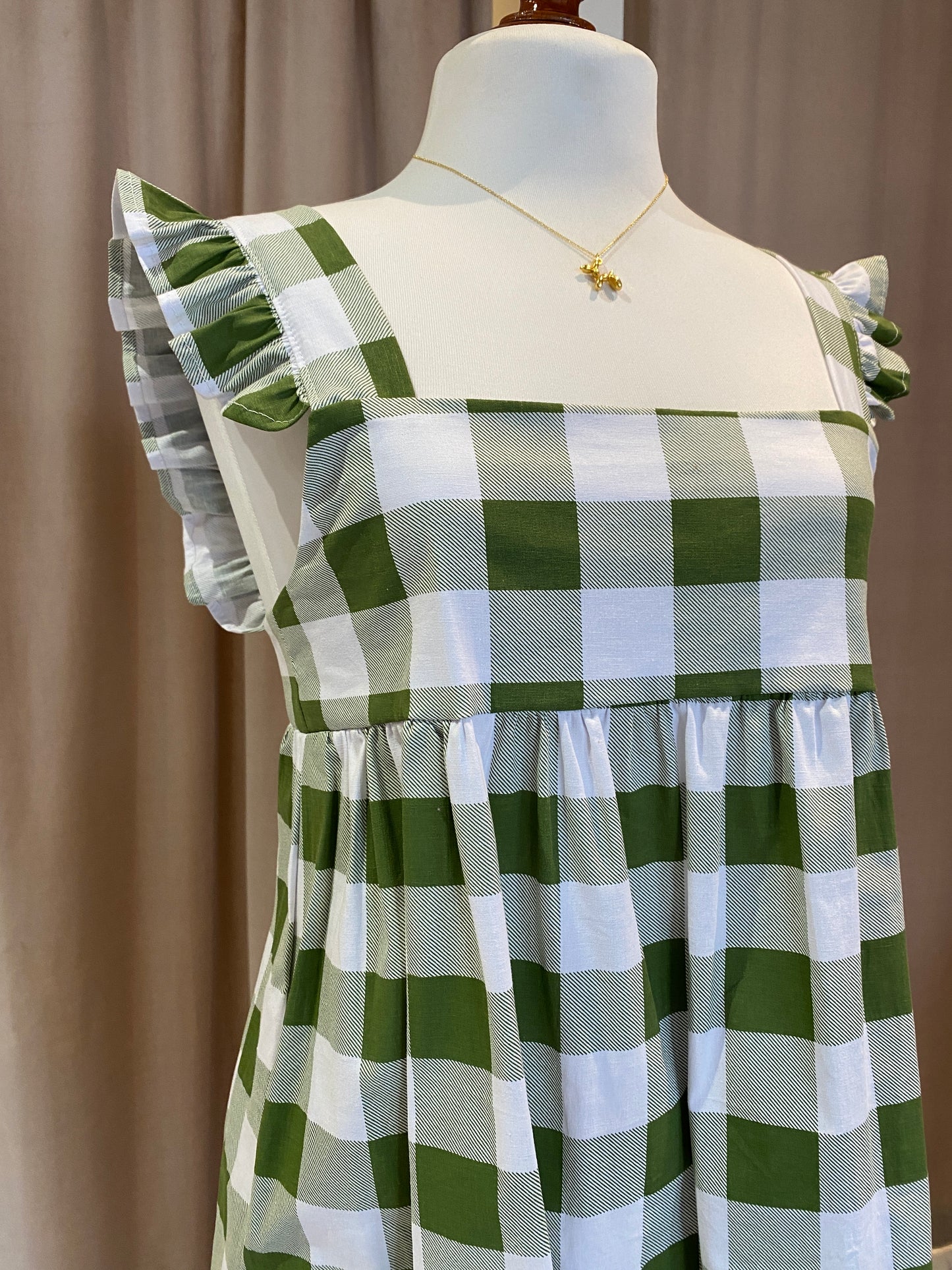 VESTIDO PRAIRE GINGHAM