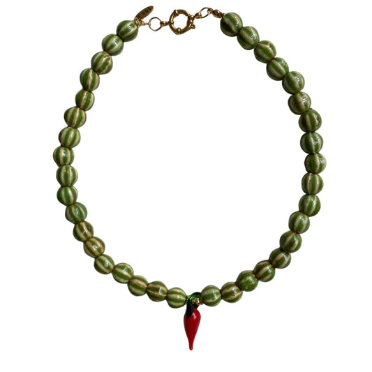 COLLAR CHILITO VERDE