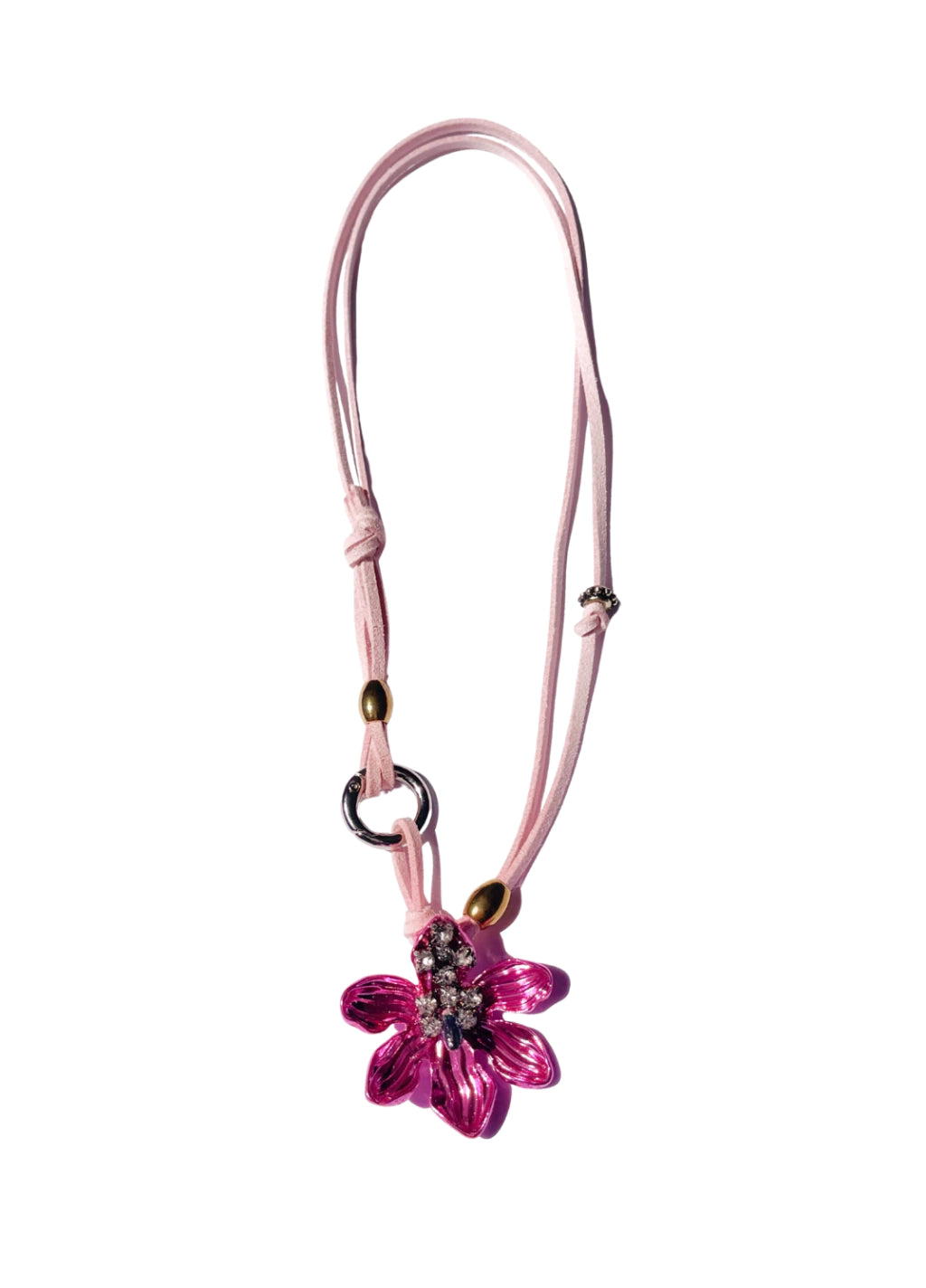 COLLAR ORCHID DROP