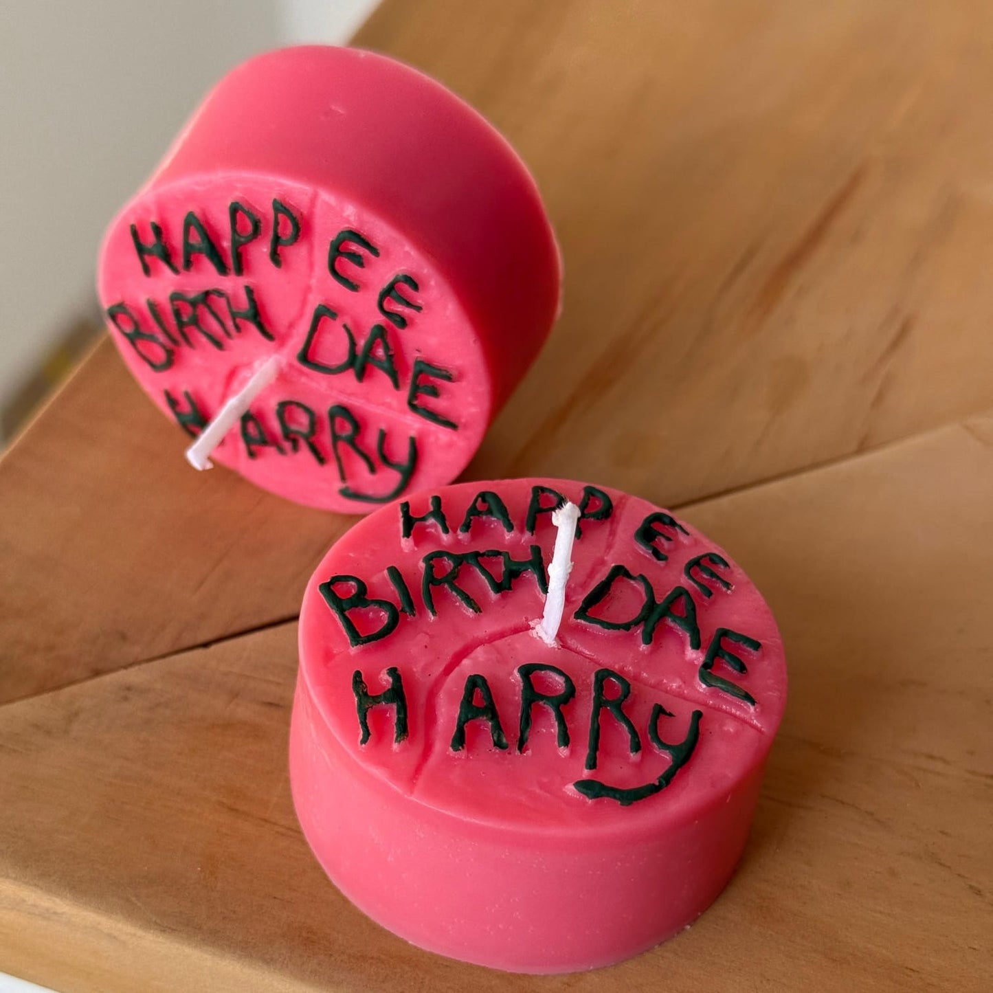 VELA PASTEL HARRY POTTER