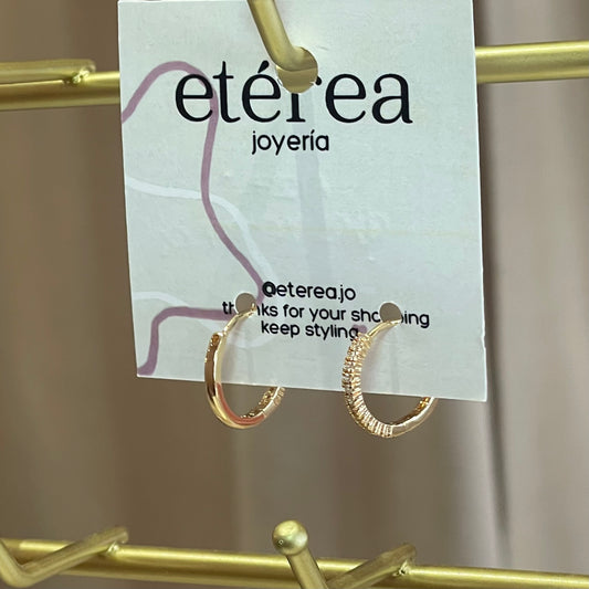 ARETES AROS MEDIANOS