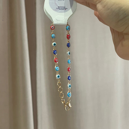BRAZALETE OJO TURCO COLORES