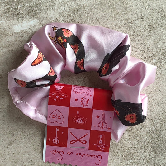 SCRUNCHIES DE SATIN-ANIMALES