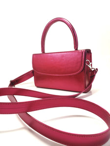 BOLSA EMILY ROSA METÁLICO