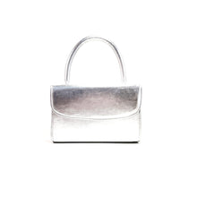 Cargar imagen en el visor de la galería, BOLSA EMILY PLATA METÁLICO