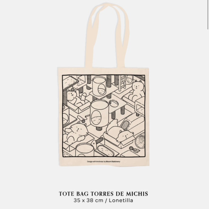 TOTE BAG GATITOS