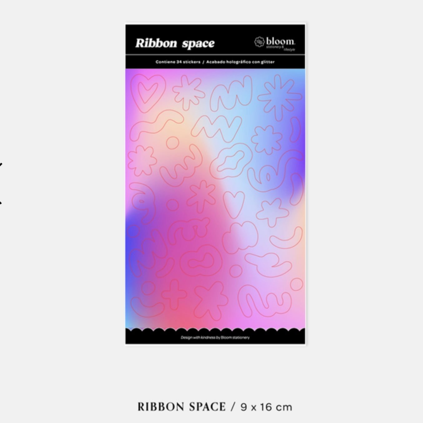 STICKERS RIBBON SPACE