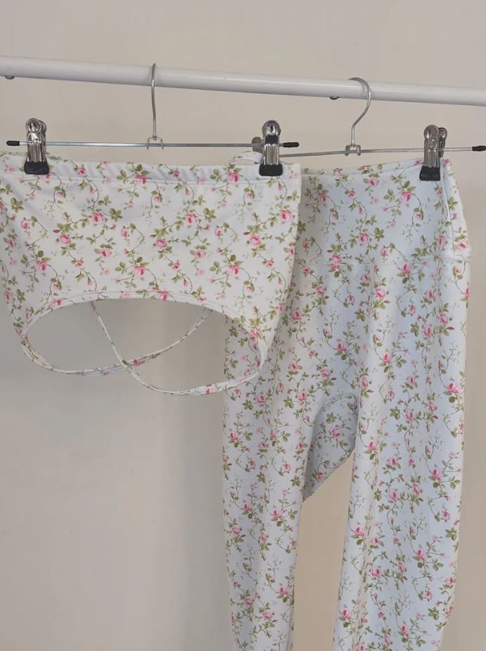 SET GARDENIA TOP & LEGGING