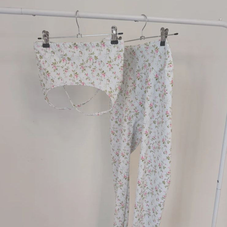 SET GARDENIA TOP & LEGGING