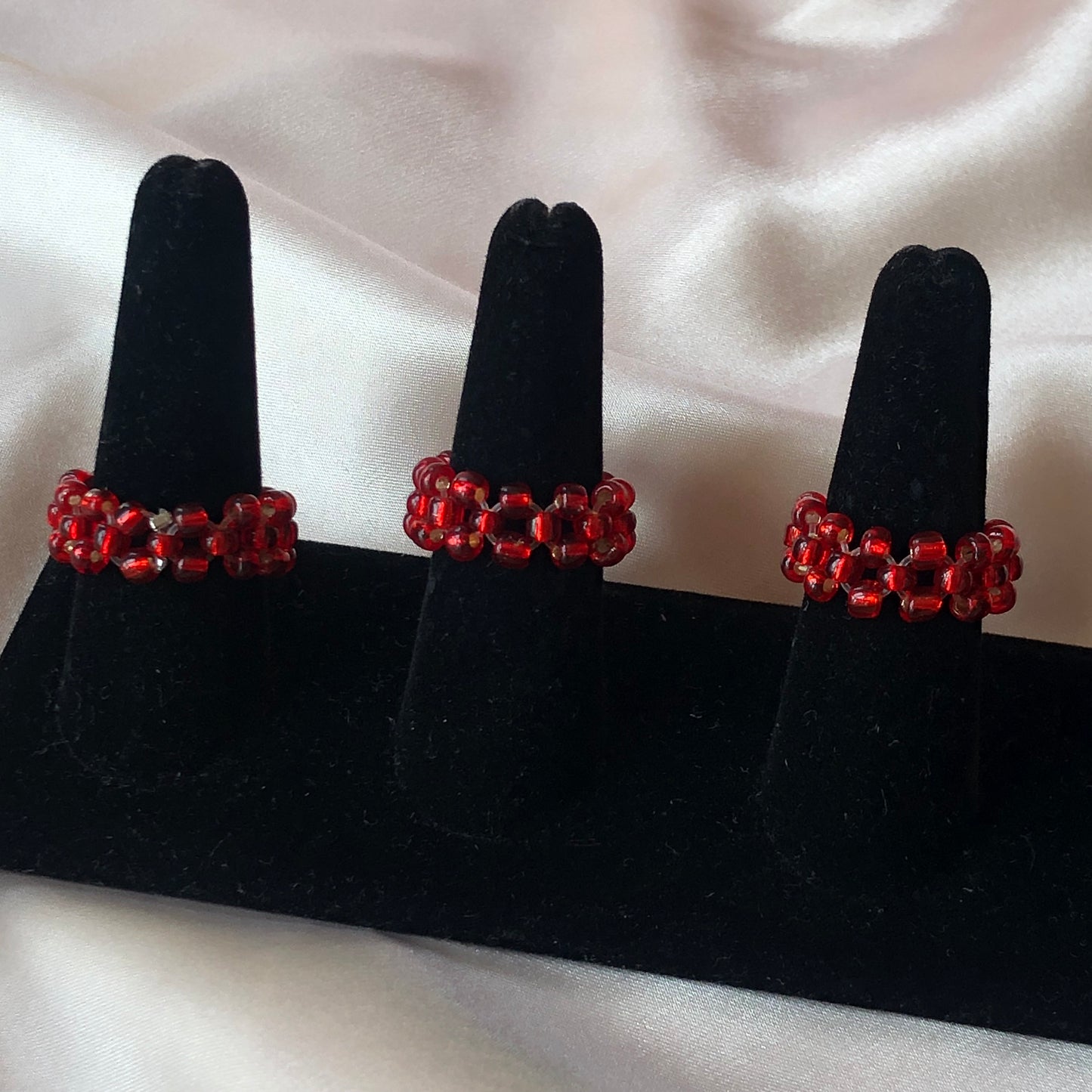 ANILLO CHAIN ROJO