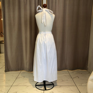 VESTIDO MAJAHUITAS BLANCO