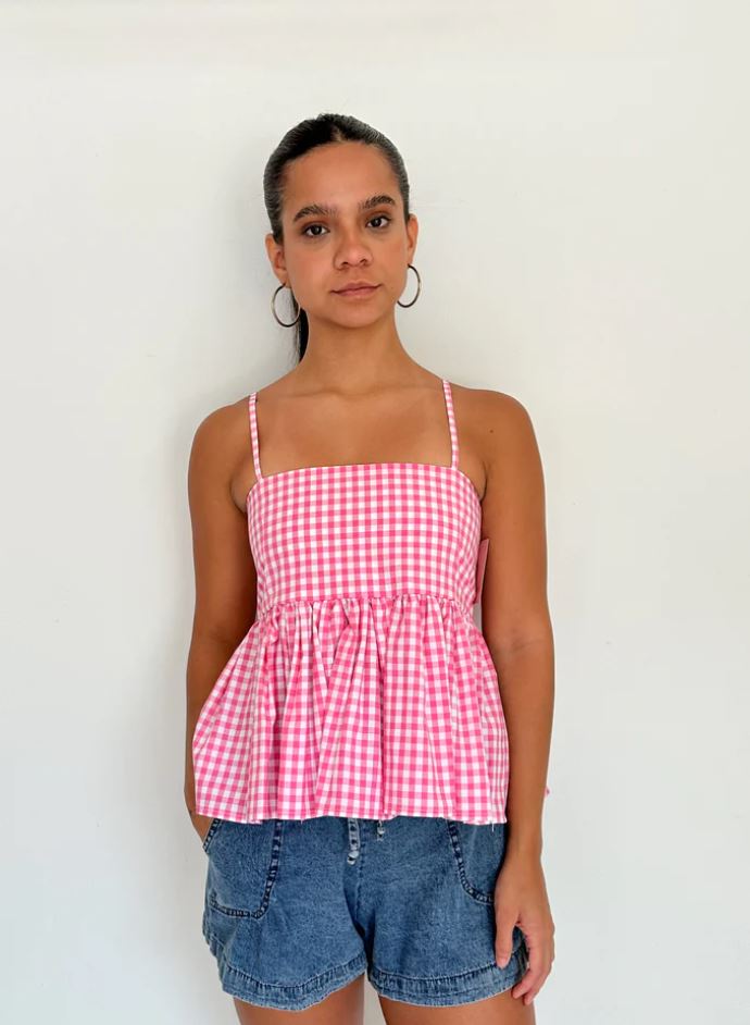 PINK PICNIC TOP