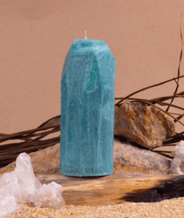 TURQUOISE CANDLE