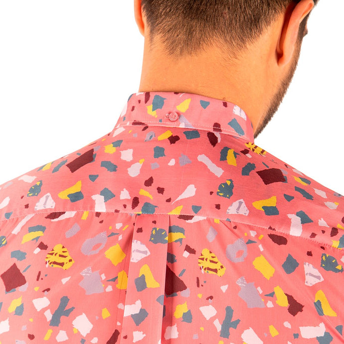 CAMISA TERRAZO TERRACOTA