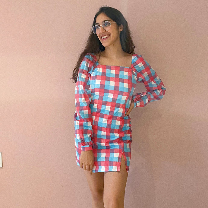 VESTIDOS PRINT CUADROS