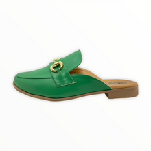 Cargar imagen en el visor de la galería, MULES BROCHE VERDE
